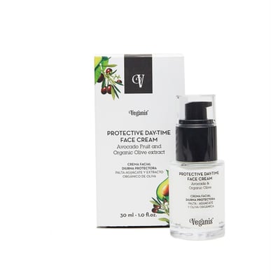 Crema Facial Veganis Protectora de Día