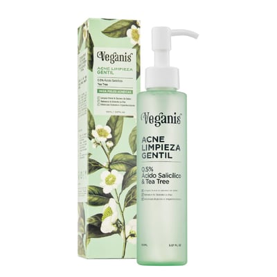 Gel de Limpieza Veganis Antiacné