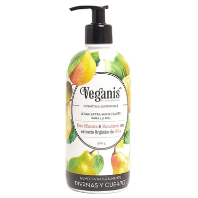 Leche Extra Humectante Piernas y Cuerpo Veganis