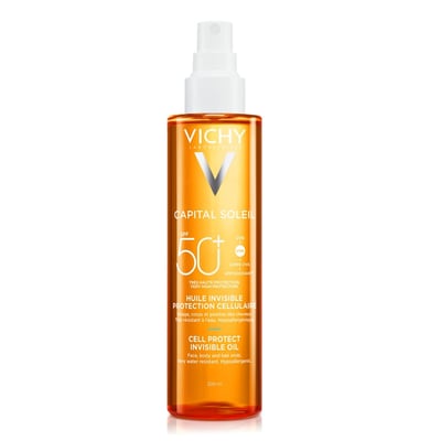 Aceite Solar Invisible Vichy Capital Soleil Cell Protect Spf 50+