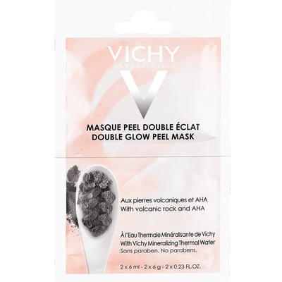Máscara Mineral Luminosidad Doble Peeling Vichy 2 Sachets