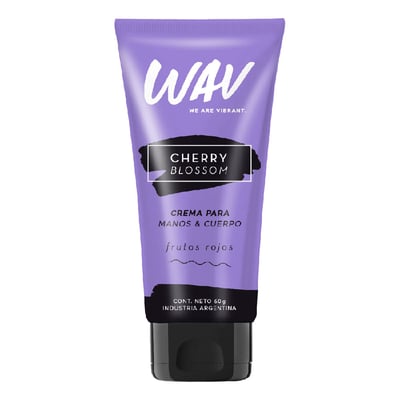 Crema para manos Wav Cherry Blossom Frutos Rojos