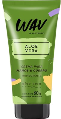 Crema para Manos y Cuerpo Wav Aloe Vera