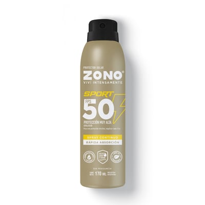 Protector Solar en Spray Zono Sport Fps 50