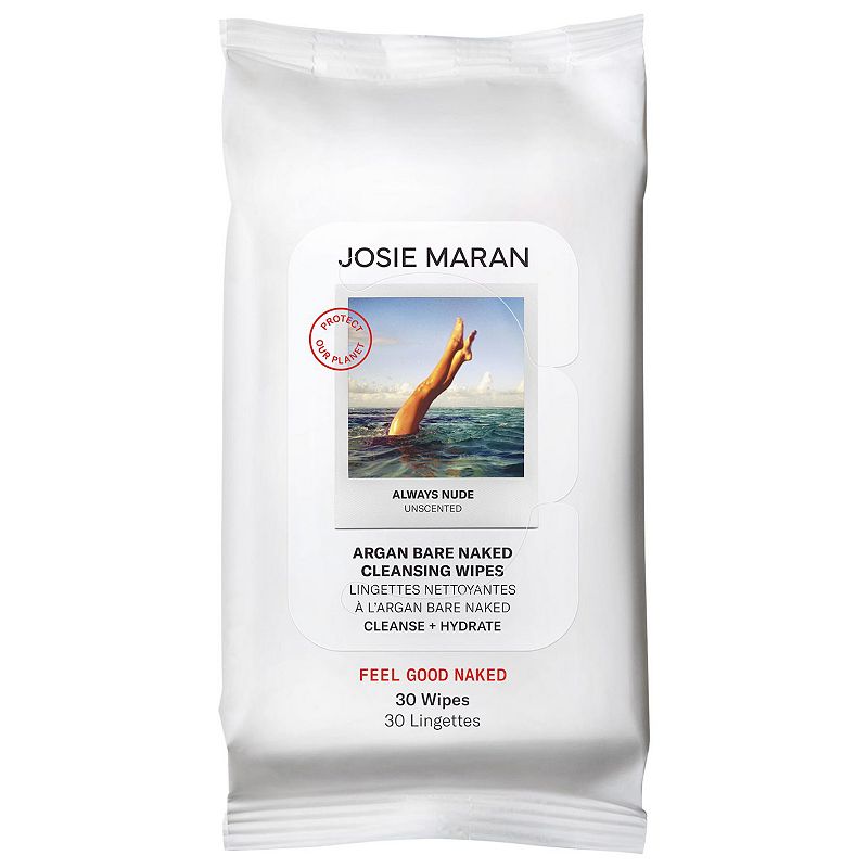 Argan Bare Naked Cleansing Wipes 30 ct 30 wipes/pack
