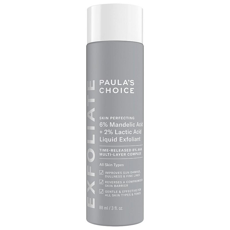 6% Mandelic Acid + 2% Lactic Acid AHA Liquid Exfoliant