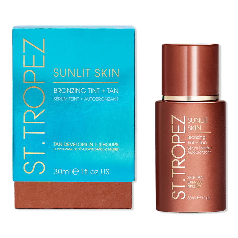 Sunlit Skin Bronzing Tint and Self Tan Face Serum