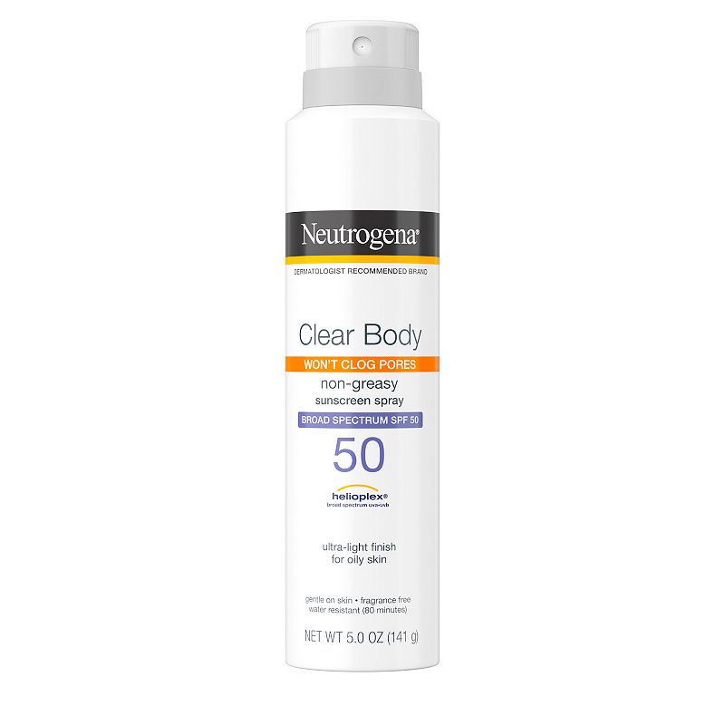 Clear Body Sunscreen Spray