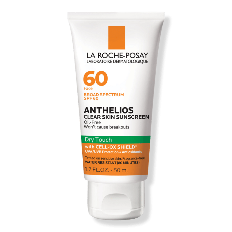 Anthelios Clear Skin Dry Touch Face Sunscreen SPF 60