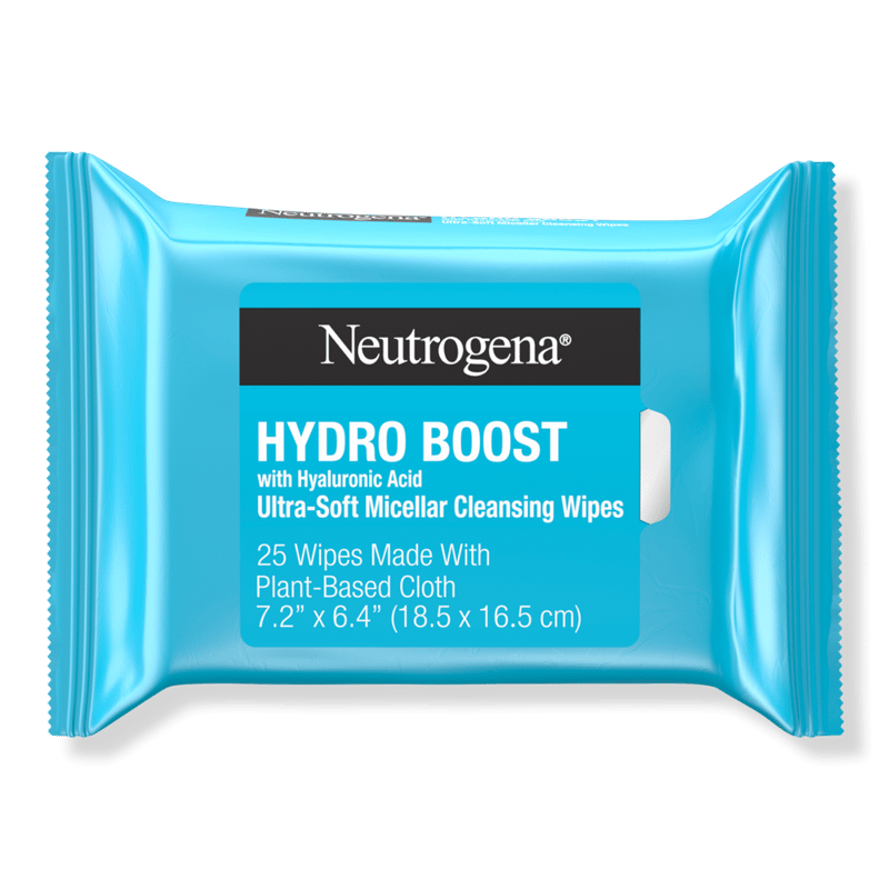 Neutrogena - Hydro Boost Facial Cleansing Wipes with Hyaluronic Acid