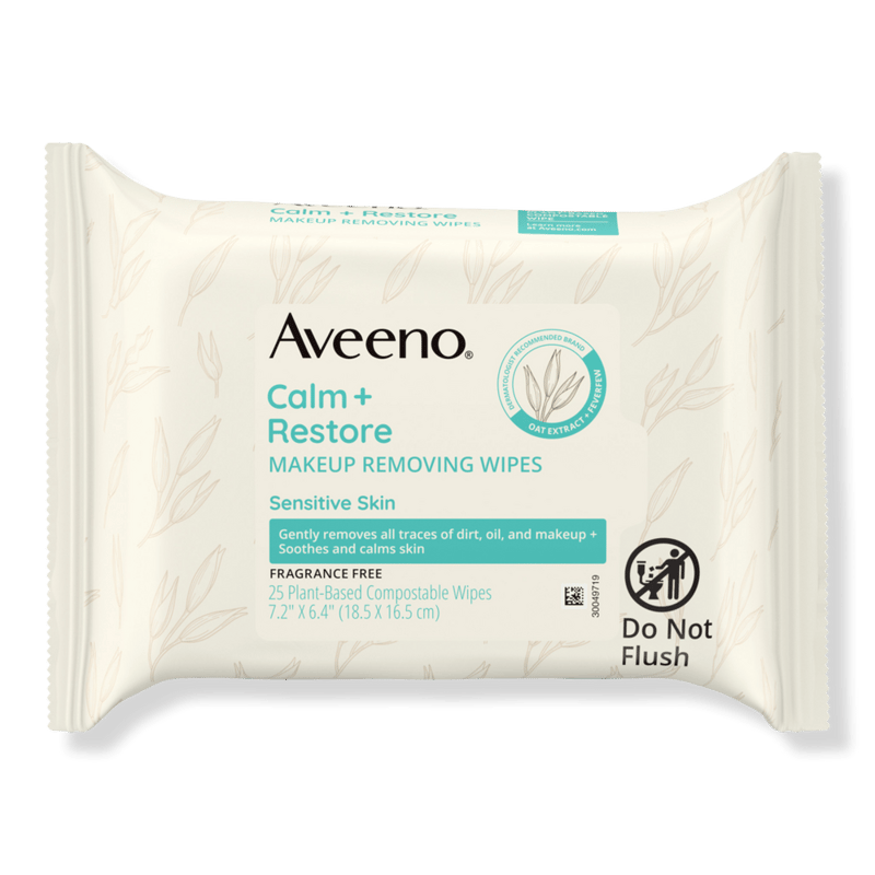 Calm + Restore Makeup Remover Wipes