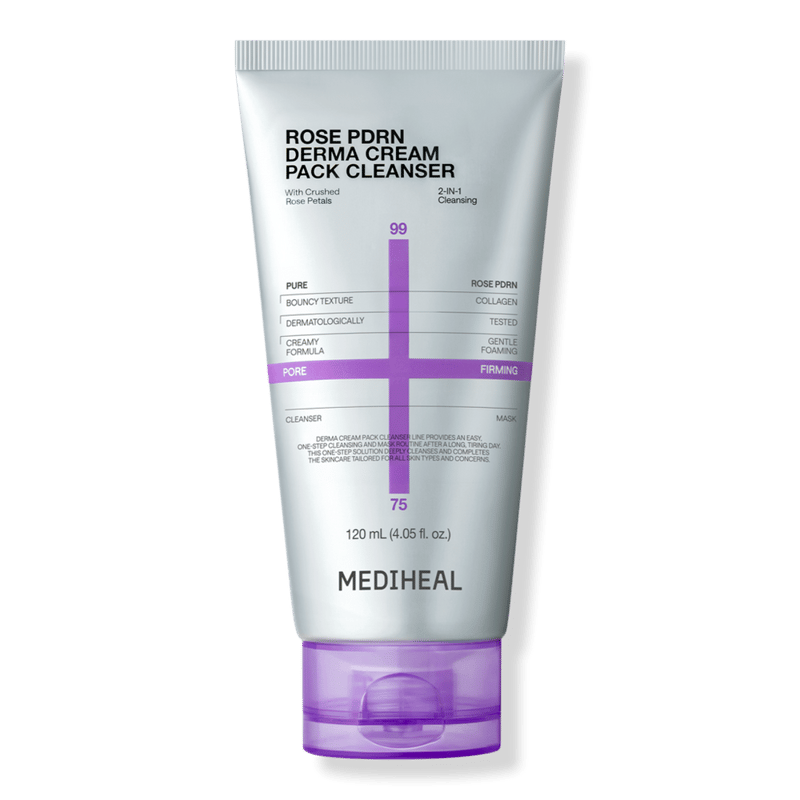 Rose PDRN Derma Cream Pack Cleanser