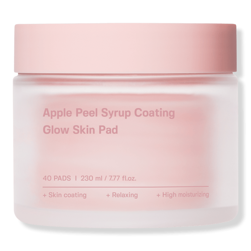 Apple Peel Syrup Coating Glow Skin Pad