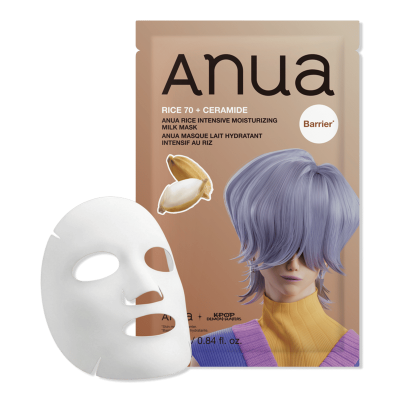 KPop Demon Hunters Rice 70 Intensive Moisturizing Milk Mask