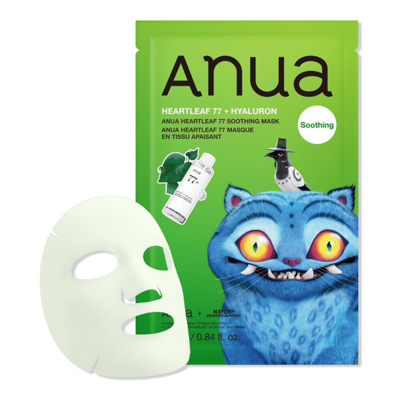 KPop Demon Hunters Heartleaf 77 Soothing Mask