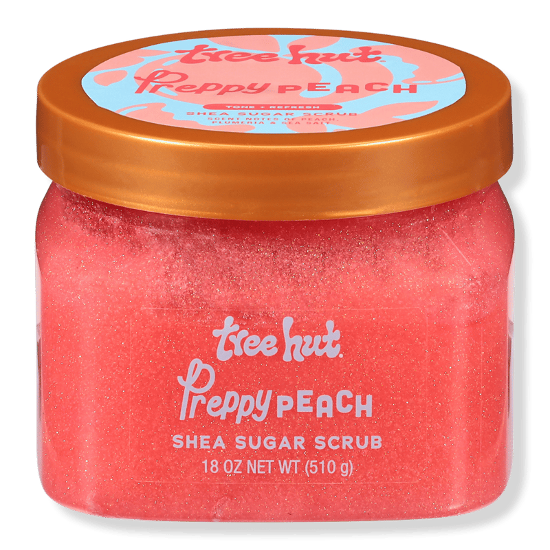 Preppy Peach Shea Sugar Scrub
