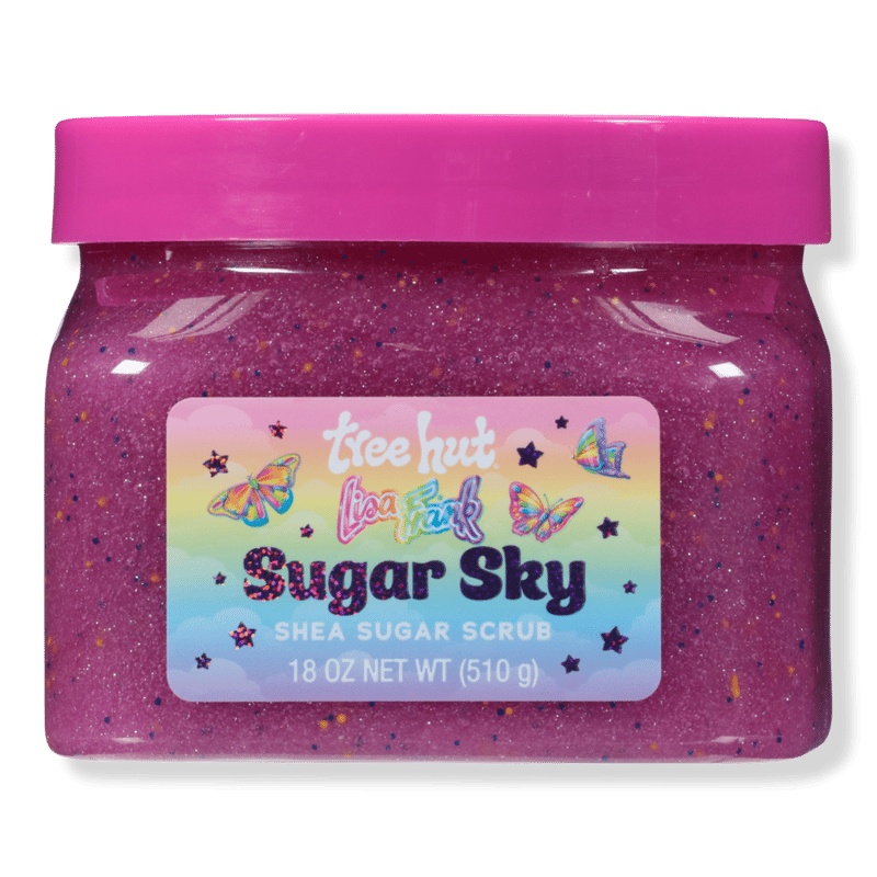 x Lisa Frank Sugar Sky Shea Sugar Scrub