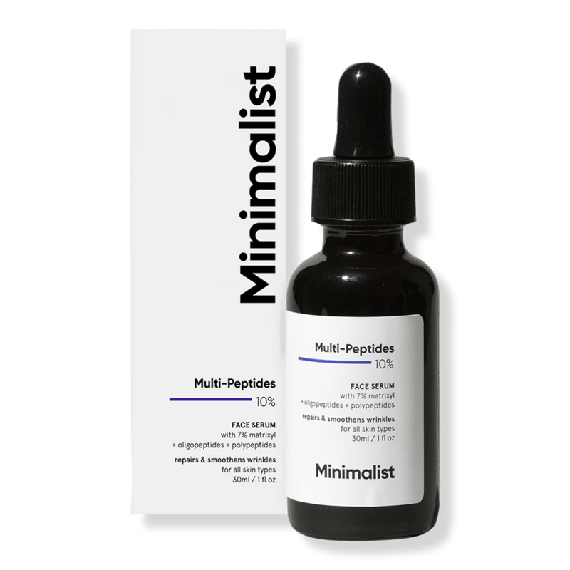 Multi Peptides 10% Anti Aging Face Serum, Reduces Fine Lines & Wrinkles
