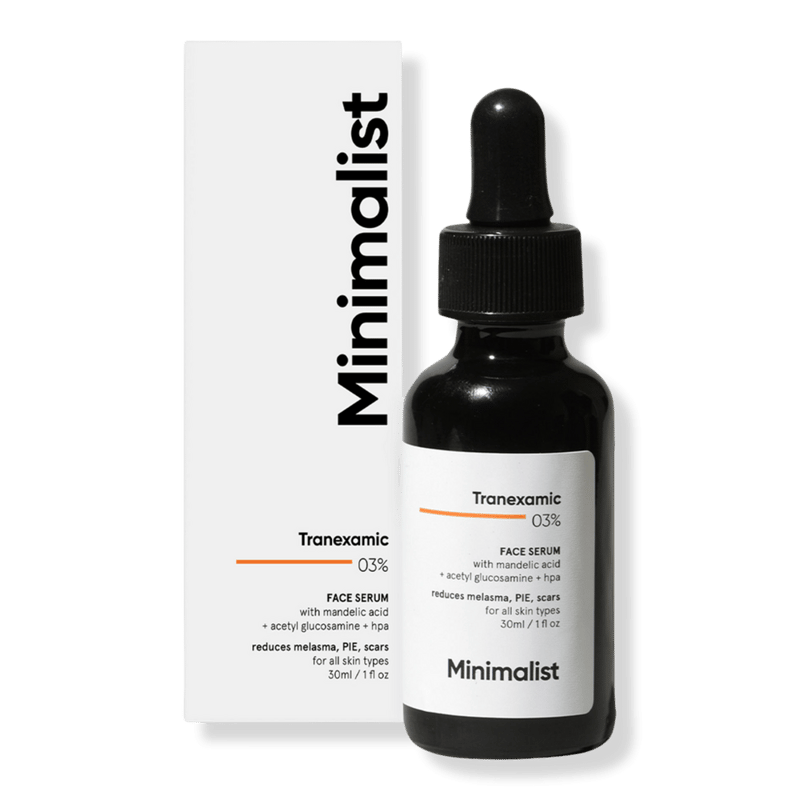 Tranexamic Acid 03% Face Serum, Reduces Acne Scars, Melasma, PIE & PIH