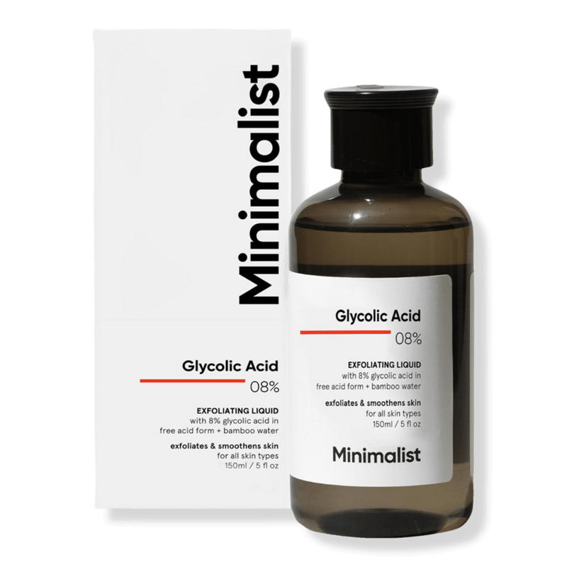 Glycolic Acid 08% Exfoliating Toner