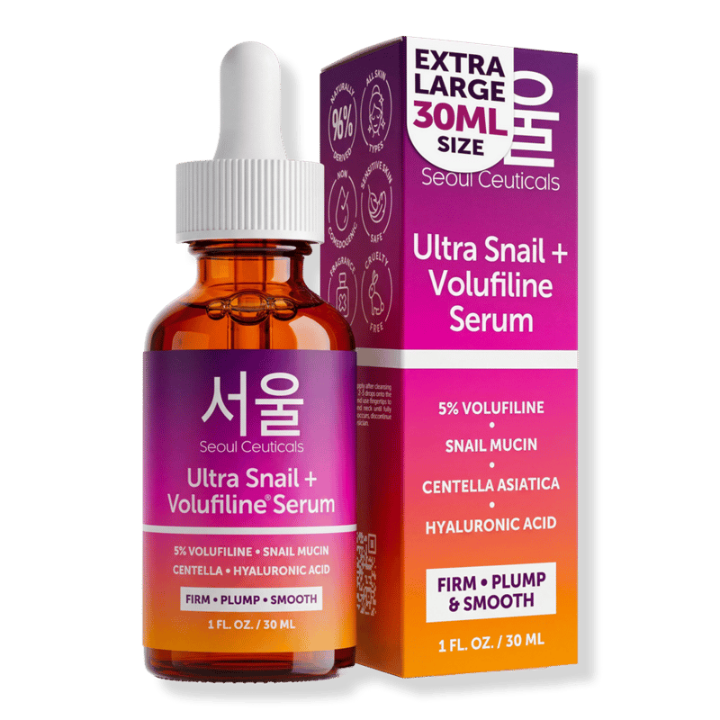 Korean Skincare Volufiline Snail Mucin Serum