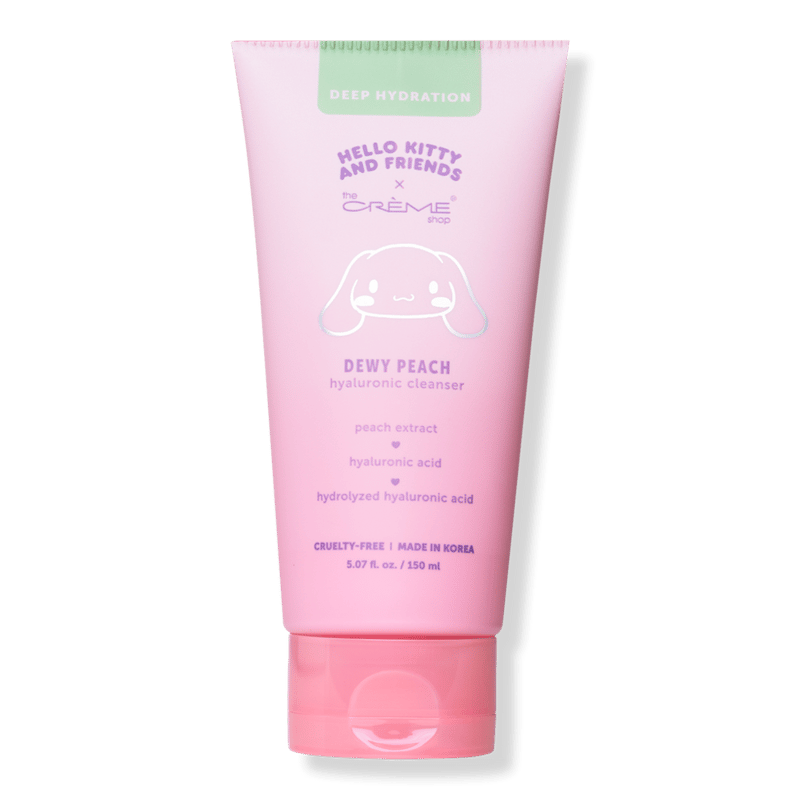 Hello Kitty and Friends Dewy Peachy Hyaluronic Cleanser