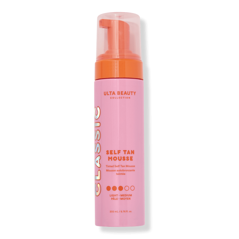 Tinted Self Tan Mousse in Light