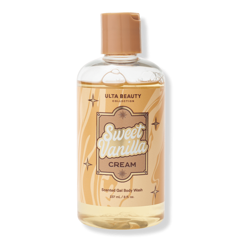 Sweet Vanilla Cream Gel Body Wash