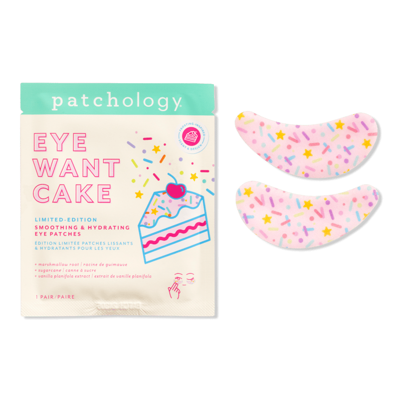 Patchology - Eye Want Cake Limited Edition Smoothing & Hydrating Eye Patches - 5 Pack