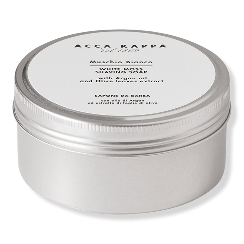 White Moss Shaving Soap