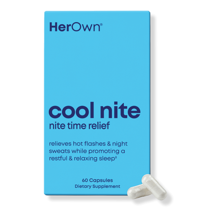 Cool Nite Capsules: Relieves Hot Flashes and Night Sweats