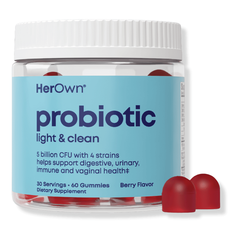 Probiotic Gummies: Supports Digestive, Urinary and Vaginal Health