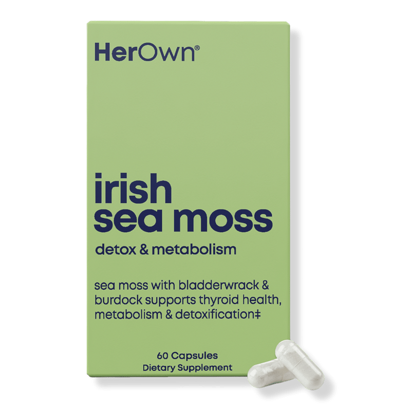 Irish Sea Moss Capsules: Detox and Metabolism Support