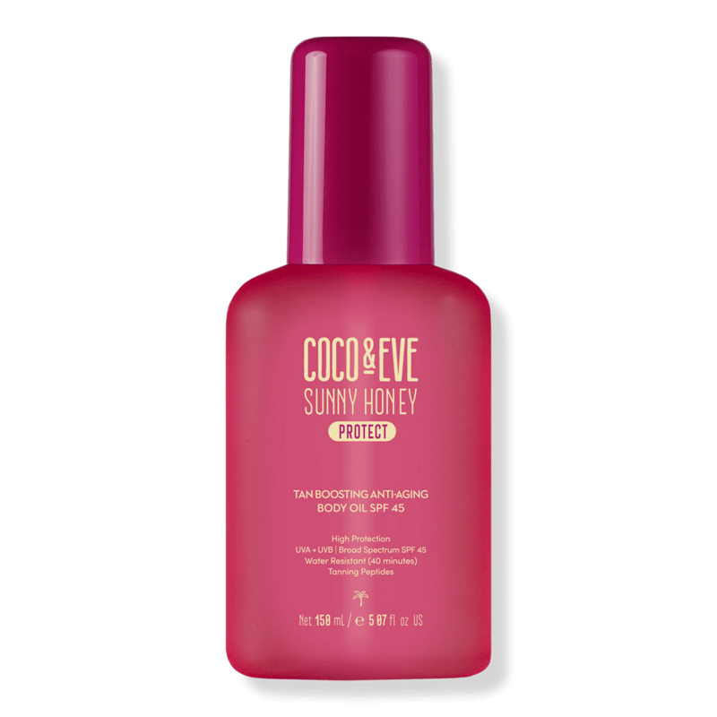 Tan Boosting Anti-Aging Body Oil SPF45