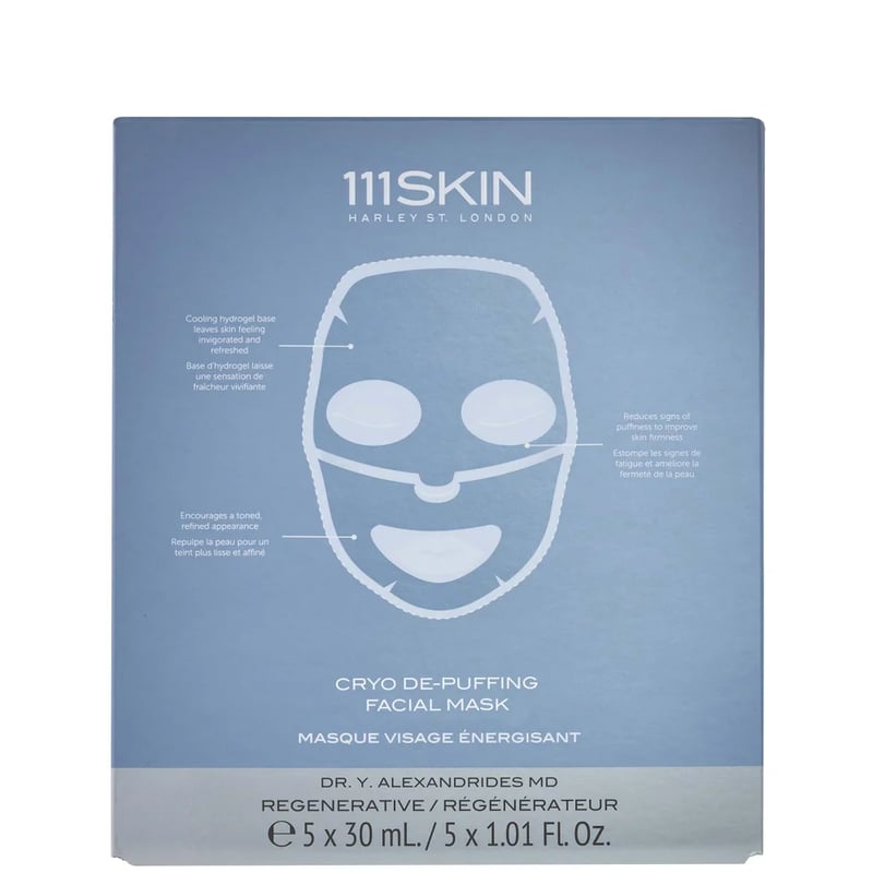 111Skin - Cryo De-Puffing Energy Mask Box (Pack of 5)