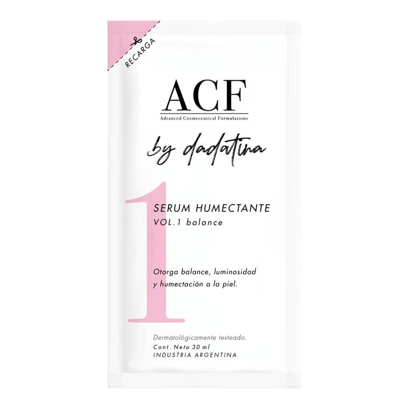 Acf - Sérum Facial Acf by Dadatina Vol.1: Balance Recarga