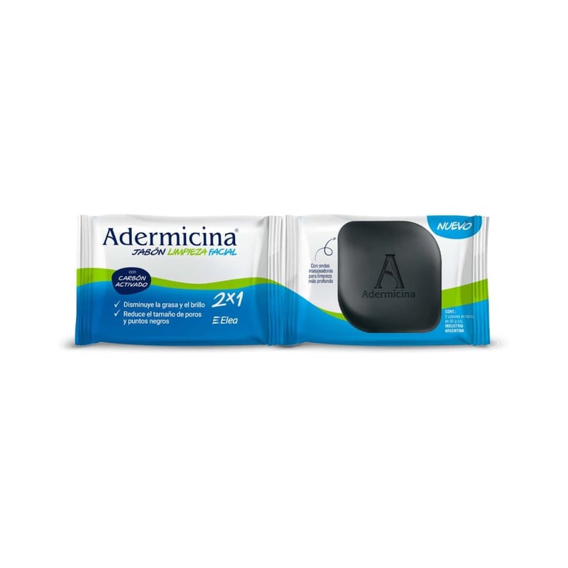 Adermicina - Jabón de Limpieza Facial Adermicina