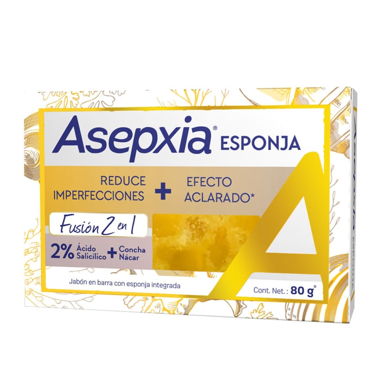 Asepxia - Jabon en Barra Asepxia Esponja
