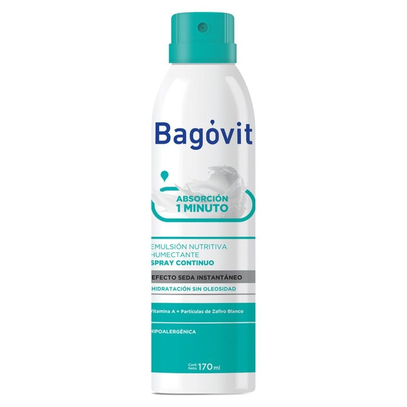 Bagóvit - Emulsión Spray Continuo Bagóvit A Absorción en 1 minuto