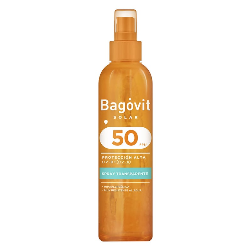 Bagóvit - Protector Solar en Spray Bagóvit Transparente Fps 50