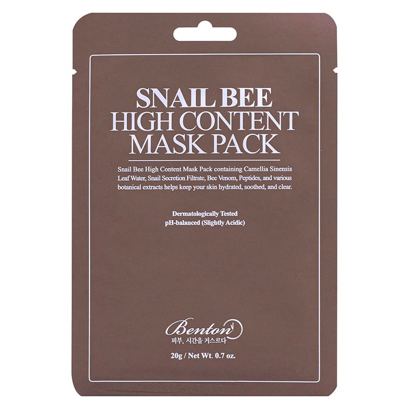 BENTON - Snail Bee High Content Mask Pack