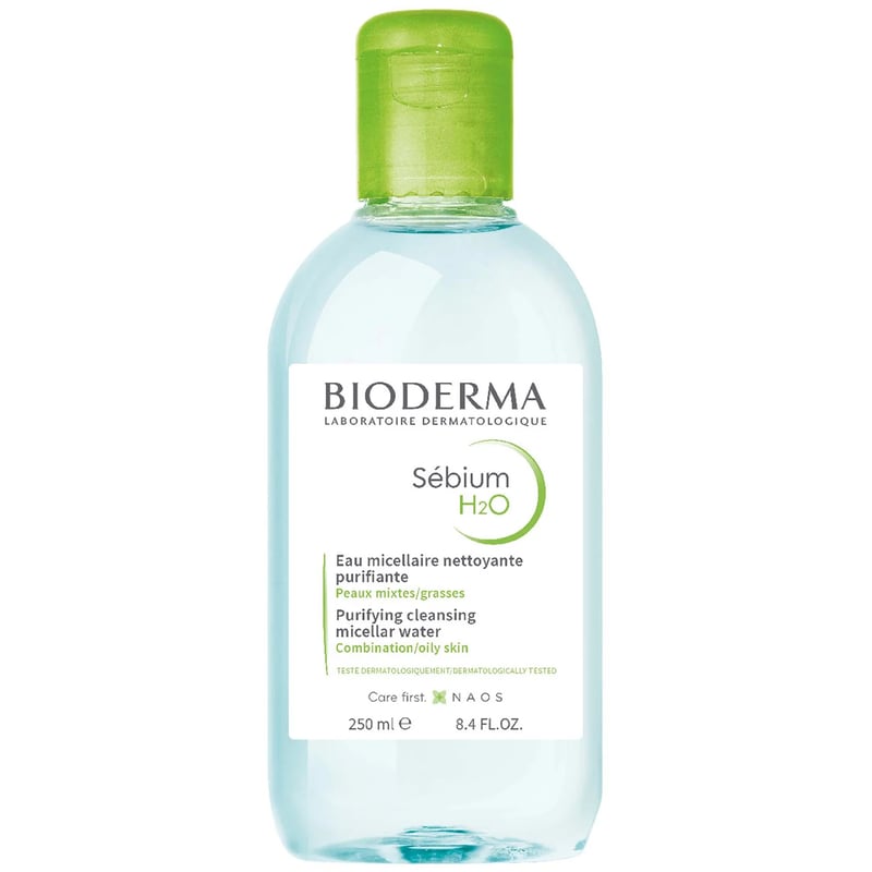 Bioderma - Sebium H2O Micellar Water Makeup Remover for Combination to Oily Skin