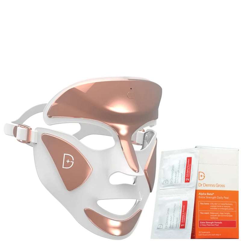 Dr. Dennis Gross Skincare - Dr Dennis Gross DRx SpectraLite FaceWare Pro and Alpha Beta Extra Strength Daily Peel (Pack of 30)
