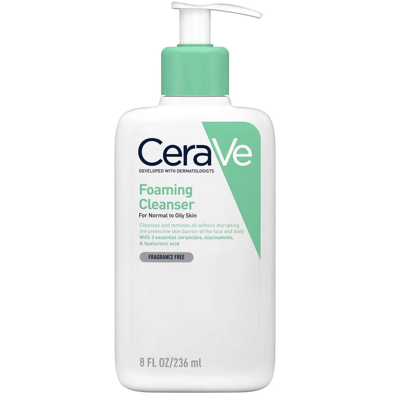 CeraVe - Foaming Cleanser with Niacinamide for Normal to Oily Skin