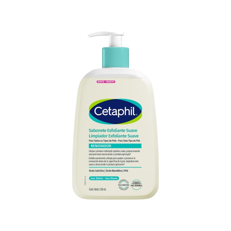 Cetaphil - Gel Limpiador Cetaphil Exfoliante Suave