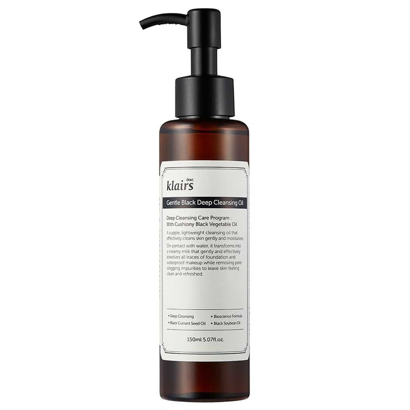 Dear, Klairs - Gentle Black Deep Cleansing Oil