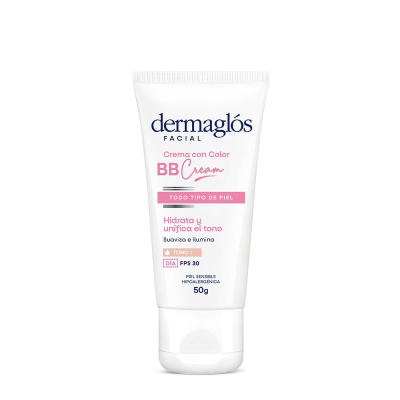 Dermaglós - Crema Facial Dermaglós BB Cream Fps 30+ Tono Claro