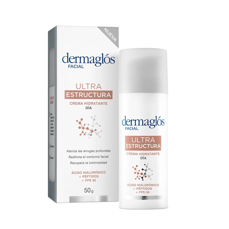 Dermaglós - Crema Facial Dermaglós Hidratante de Día Fps 30+ Ultra Estructura