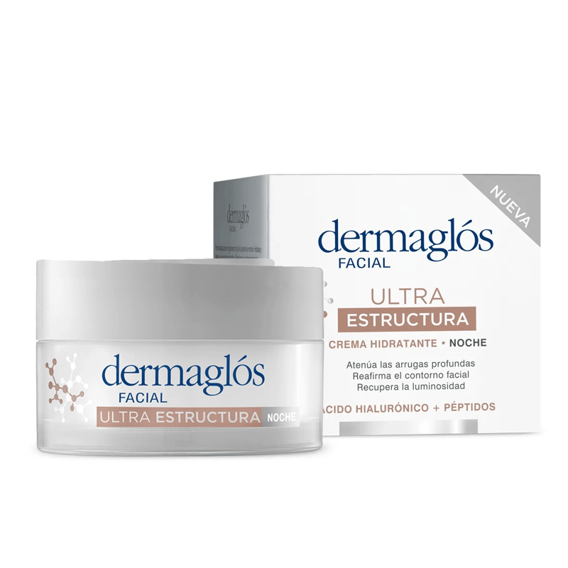 Dermaglós - Crema Facial Dermaglós Hidratante de Noche Ultra Estructura