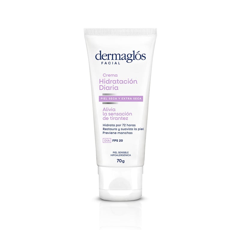Dermaglós - Crema Facial Dermaglós Hidratante para Pieles Secas